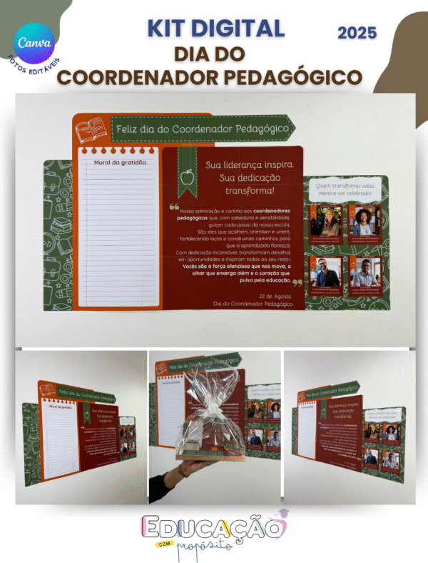 Kit – Dia do Coordenador Pedagógico 2025