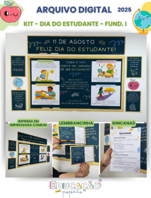 Kit - Dia do Estudante | Ensino Fundamental I - 2025