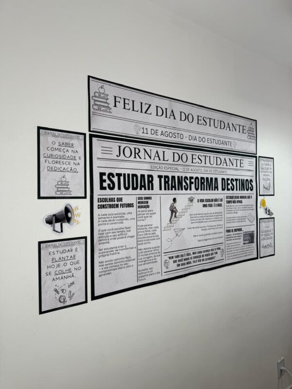 Kit - Dia dos Estudantes (Fund II e Ensino Médio) 2025