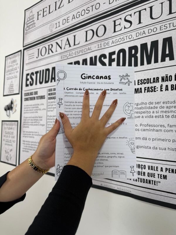 Kit - Dia dos Estudantes (Fund II e Ensino Médio) 2025