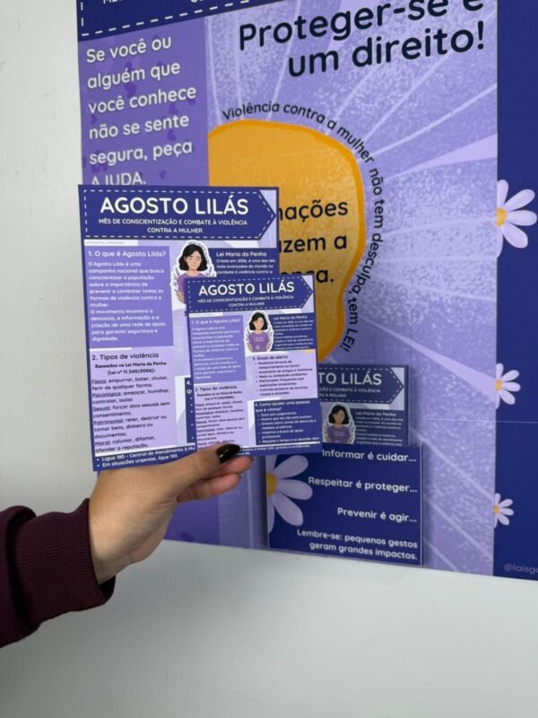 Kit – Agosto Lilás 2025