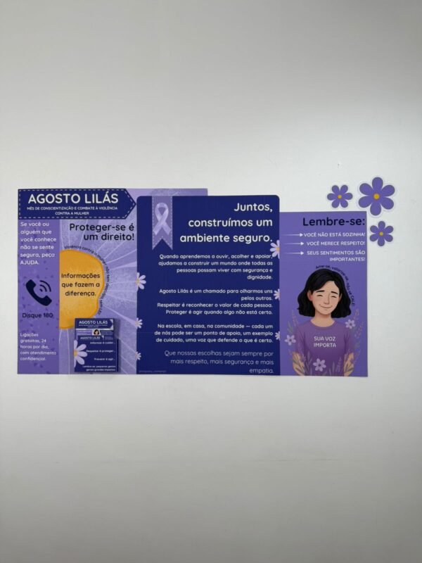 Kit – Agosto Lilás 2025