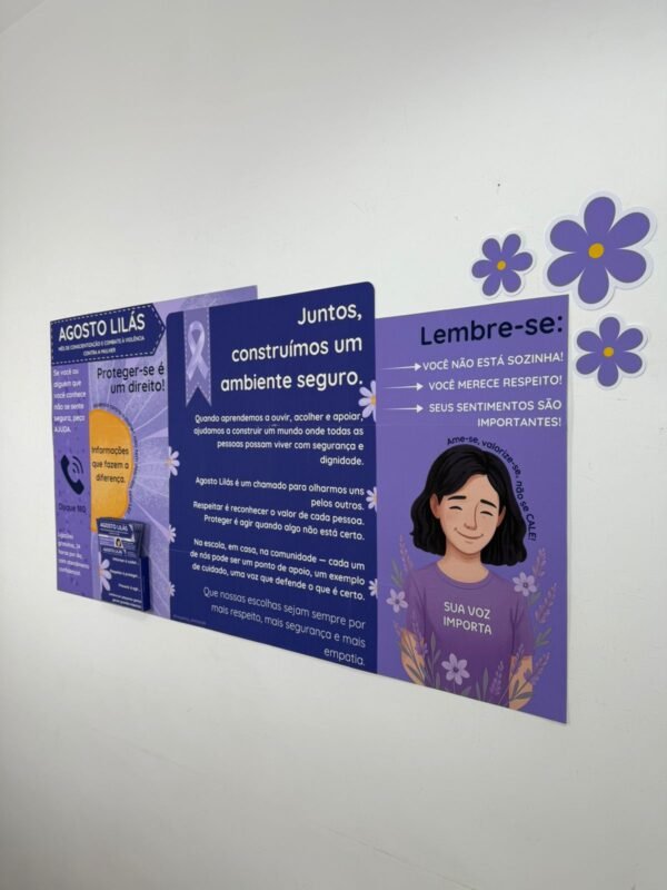 Kit – Agosto Lilás 2025