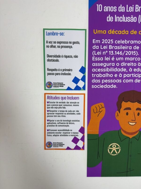 Kit Digital – Semana Nacional da Pessoa com Deficiência Intelectual e Múltipla 2025