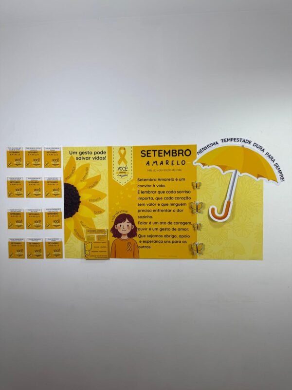 Kit – Setembro Amarelo | Mês da Valorização da Vida
