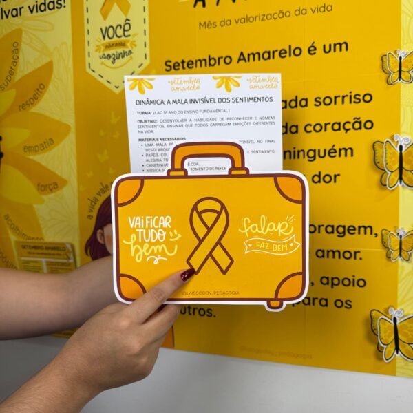 Kit – Setembro Amarelo | Mês da Valorização da Vida