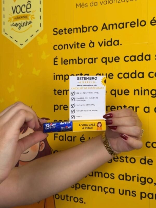 Kit – Setembro Amarelo | Mês da Valorização da Vida