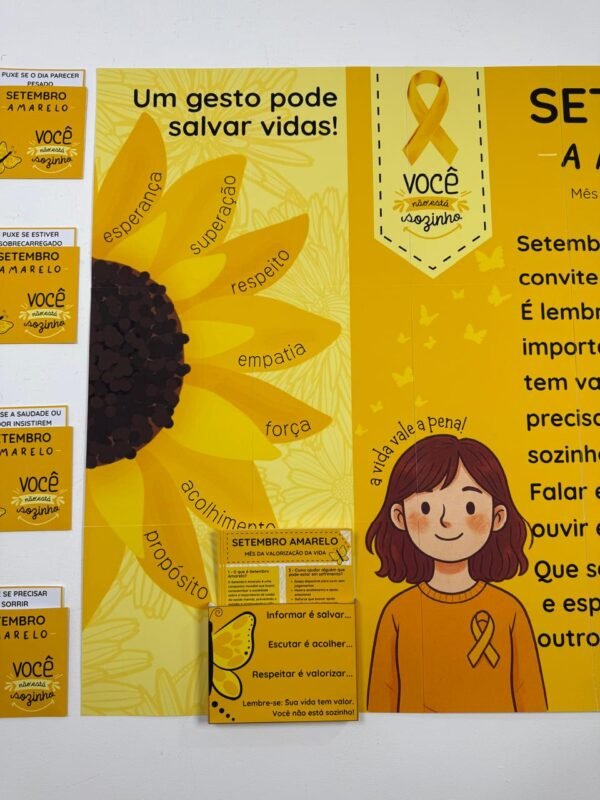Kit – Setembro Amarelo | Mês da Valorização da Vida