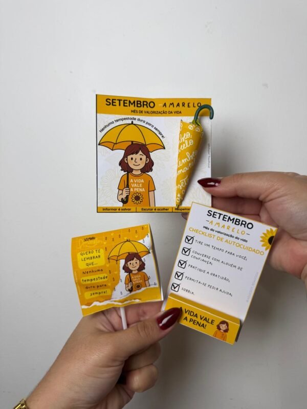 Kit – Setembro Amarelo | Mês da Valorização da Vida
