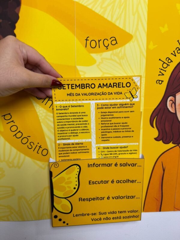 Kit – Setembro Amarelo | Mês da Valorização da Vida