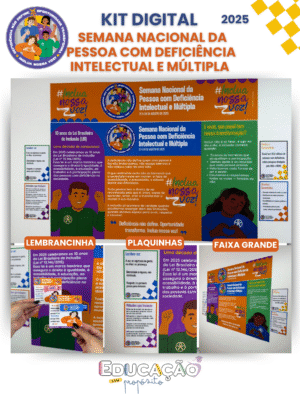 Kit Digital – Semana Nacional da Pessoa com Deficiência Intelectual e Múltipla 2025