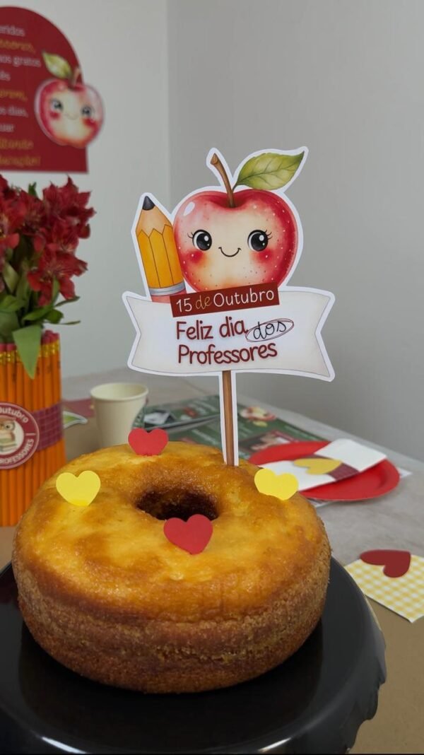 Kit Decorativo Café – Dia dos Professores 2025