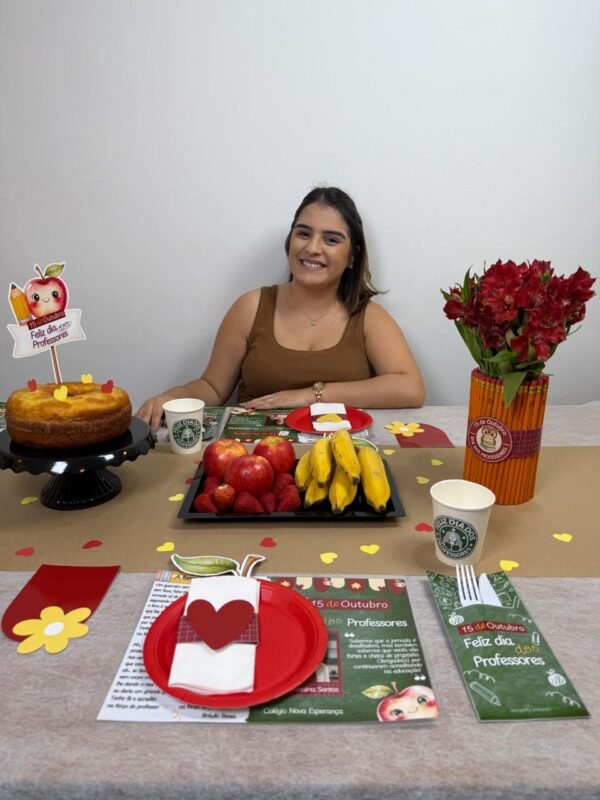 Kit Decorativo Café – Dia dos Professores 2025