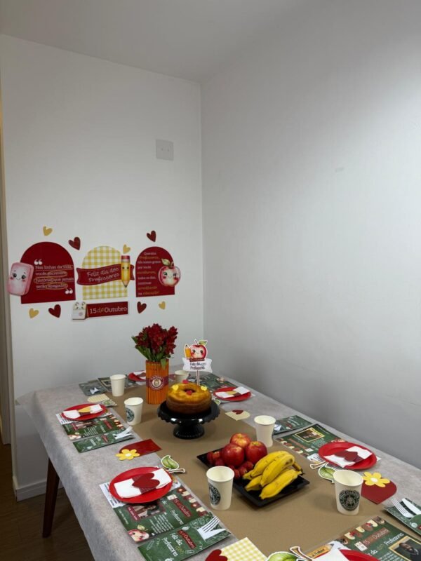 Kit Decorativo Café – Dia dos Professores 2025