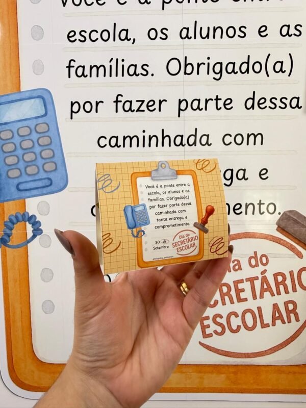 Kit – Dia do Secretário Escolar 2025