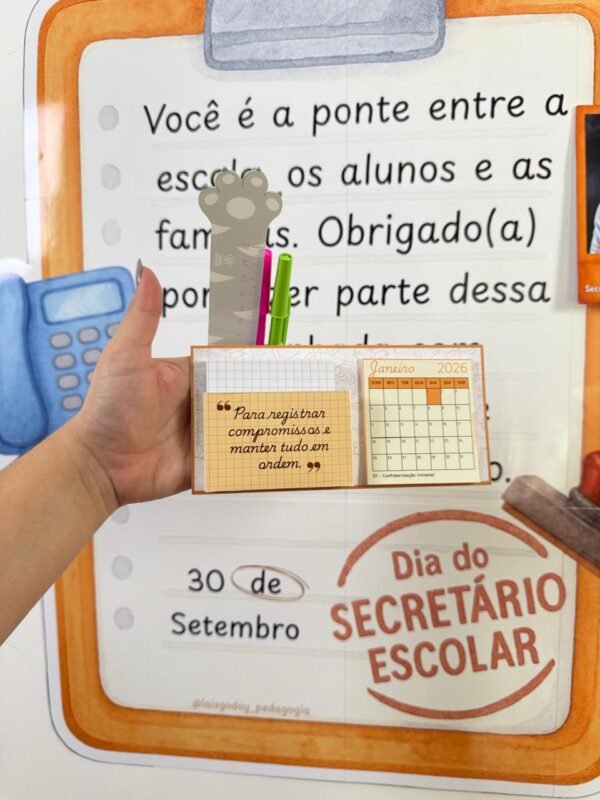Kit – Dia do Secretário Escolar 2025