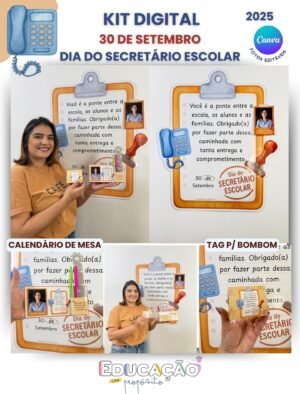Kit – Dia do Secretário Escolar 2025