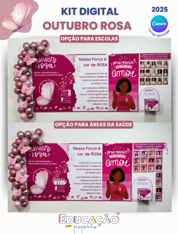 Kit – Outubro Rosa 2025