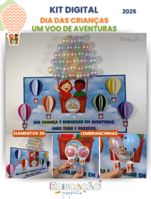 Kit Dia das Crianças 2025 – Um voo de aventuras