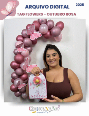 Tag Flowers – Outubro Rosa