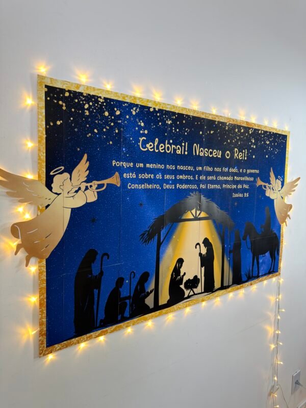 IMG_7523 Painel Natalino “Celebrai! Nasceu o Rei!