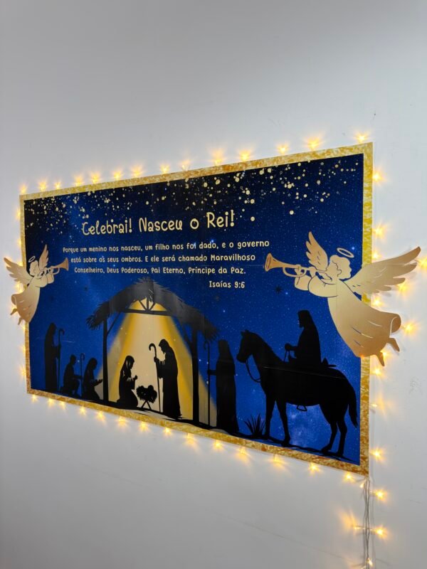 IMG_7528 Painel Natalino “Celebrai! Nasceu o Rei!