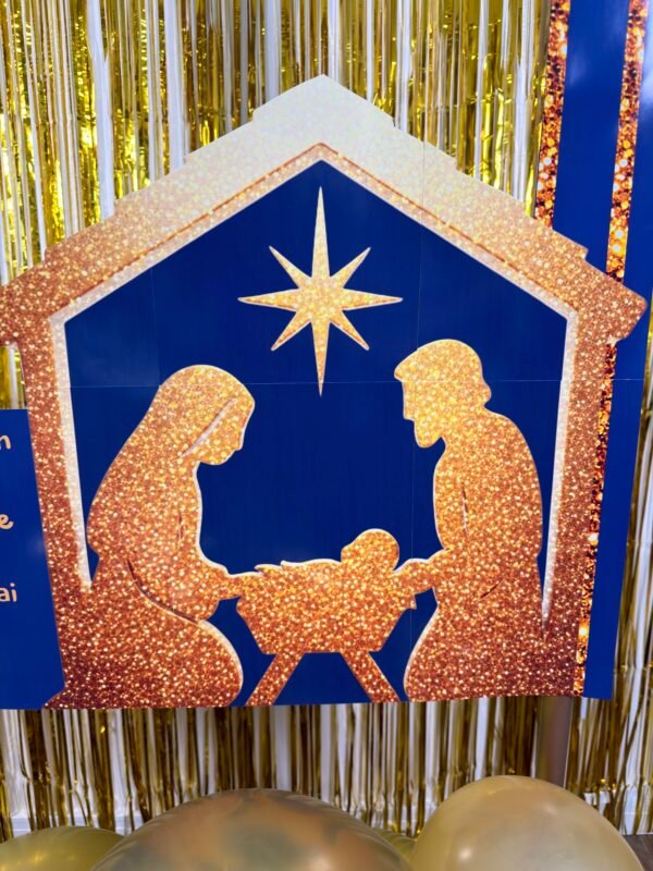 ✨ Mini Painel Móvel – Jesus, nosso presente de Natal