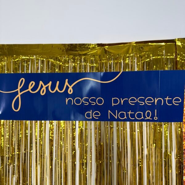 ✨ Mini Painel Móvel – Jesus, nosso presente de Natal