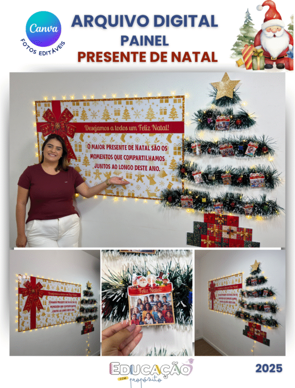 Painel “Meu Presente de Natal”