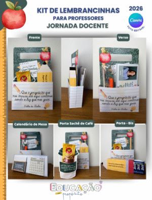 Kit de Lembrancinhas – Jornada Docente 2026