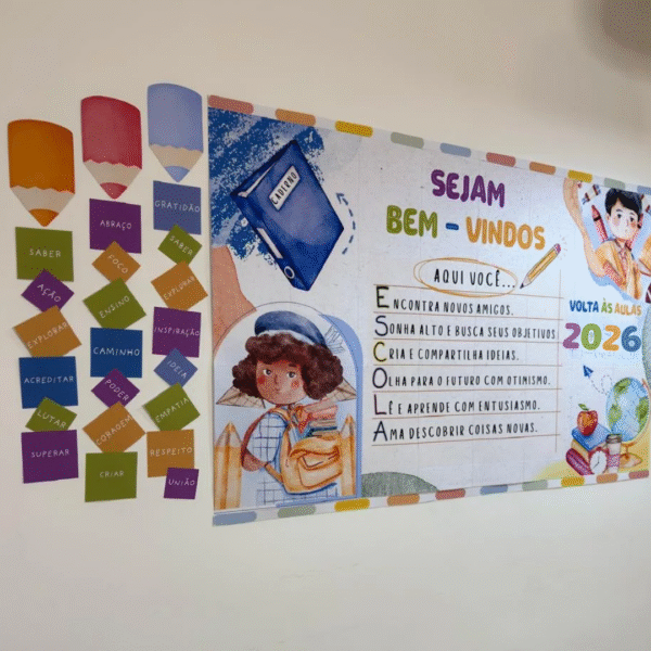 Kit Volta às Aulas - Aquarela 2026