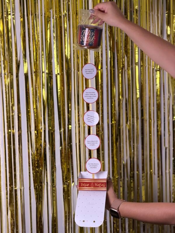 Porta Mini Panettone - Natal