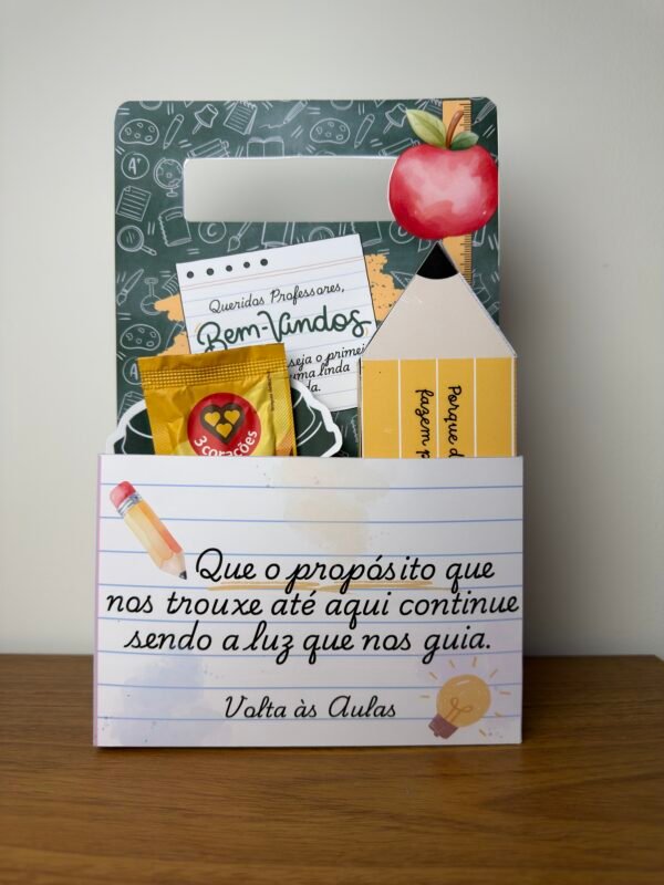 Kit de Lembrancinhas – Jornada Docente 2026