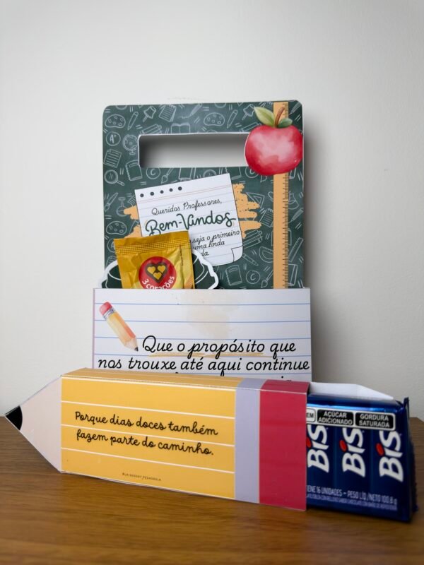 Kit de Lembrancinhas – Jornada Docente 2026