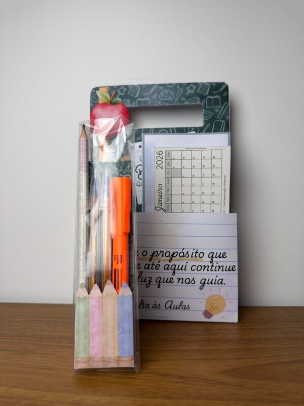Kit de Lembrancinhas – Jornada Docente 2026