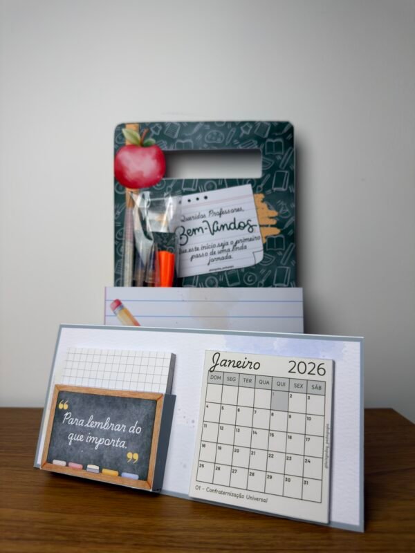 Kit de Lembrancinhas – Jornada Docente 2026