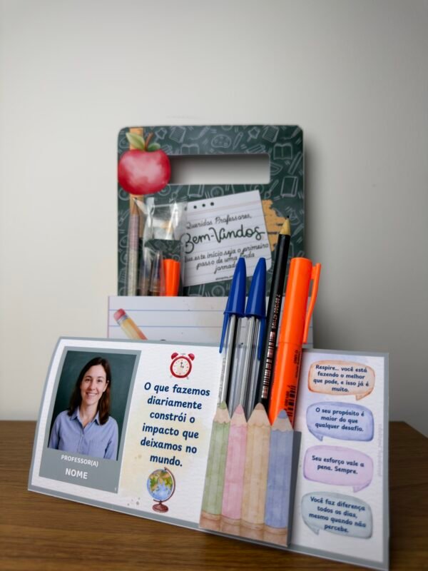 Kit de Lembrancinhas – Jornada Docente 2026