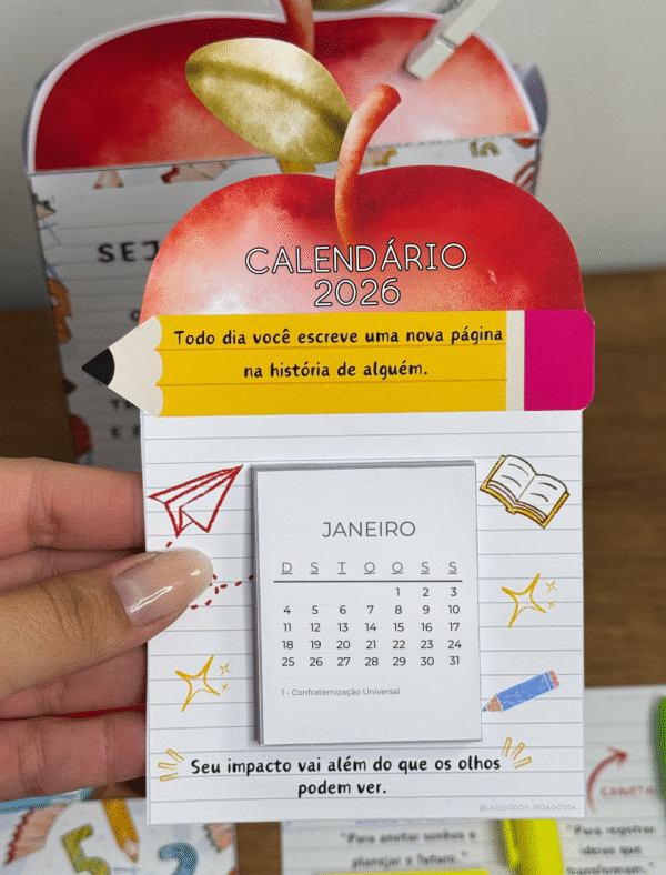 Kit de Lembrancinhas para Professores - Acolhimento Volta às Aulas 2026