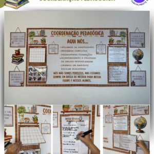 Painel Interativo para sala da Coordenação Pedagógica - 2026