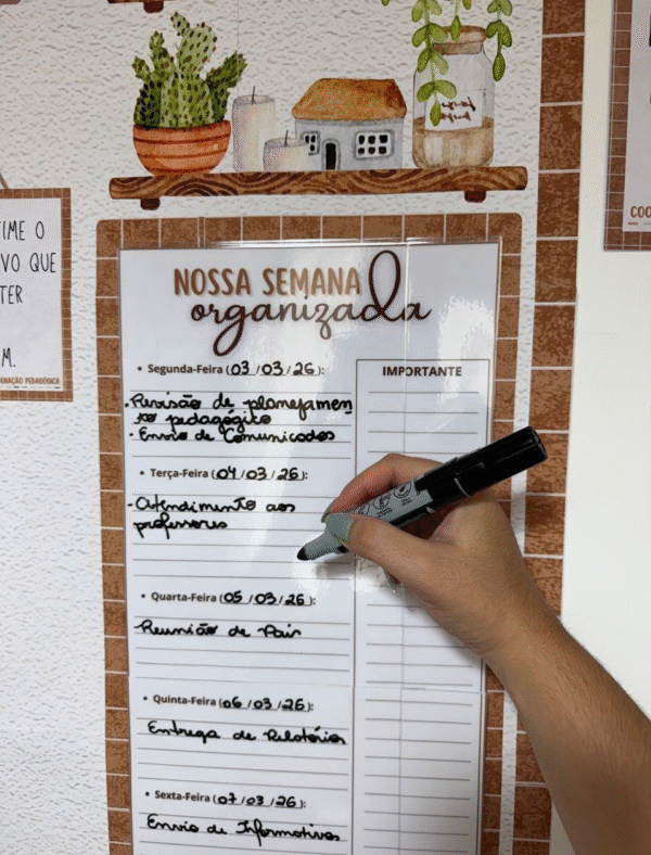 Painel Interativo para sala da Coordenação Pedagógica - 2026