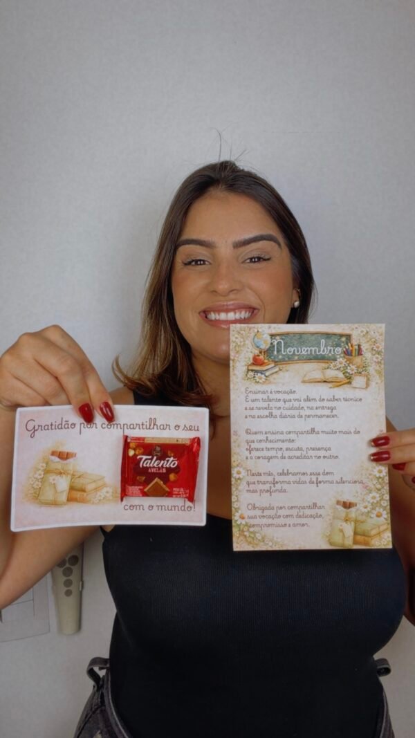 {"eId":"761437119203589","CameraPosition":2} Kit - 12 Meses de Cuidado com Quem Educa