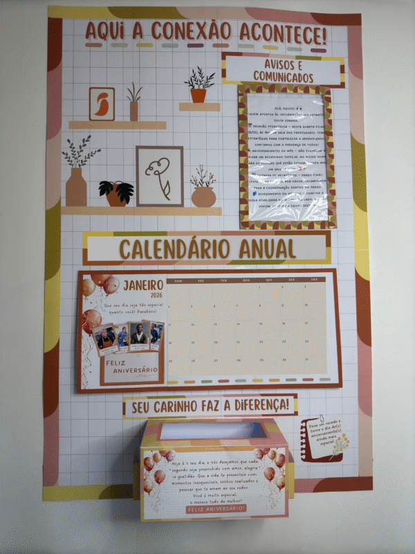 Foto oficial Painel Interativo para Equipes – Organização e Conexão no Ambiente de Trabalho