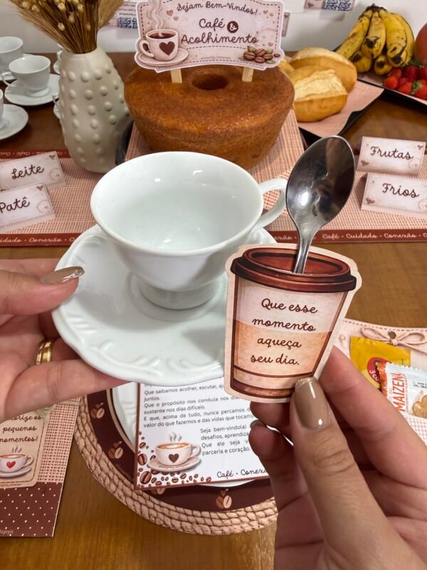 Kit - Café e Acolhimento para Equipe