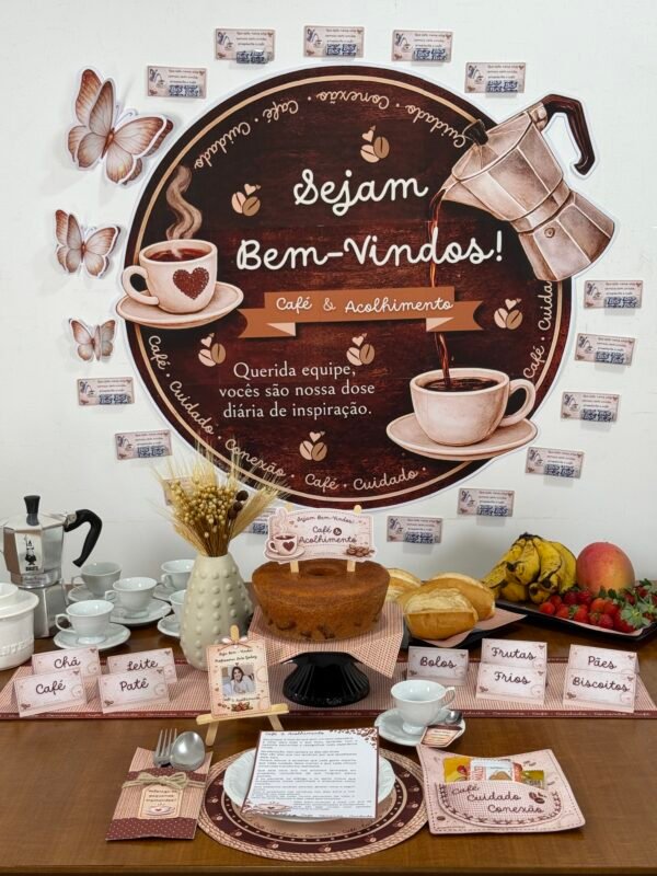 Kit - Café e Acolhimento para Equipe