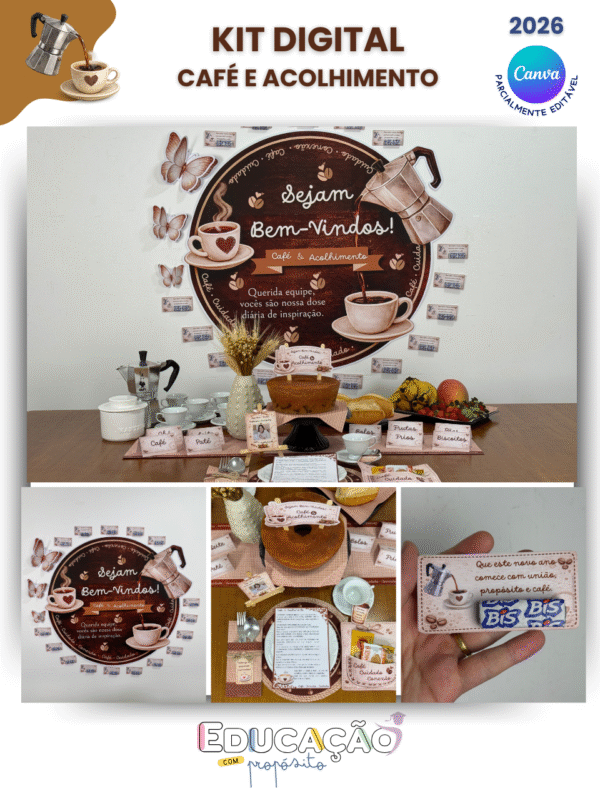 Kit - Café e Acolhimento para Equipe