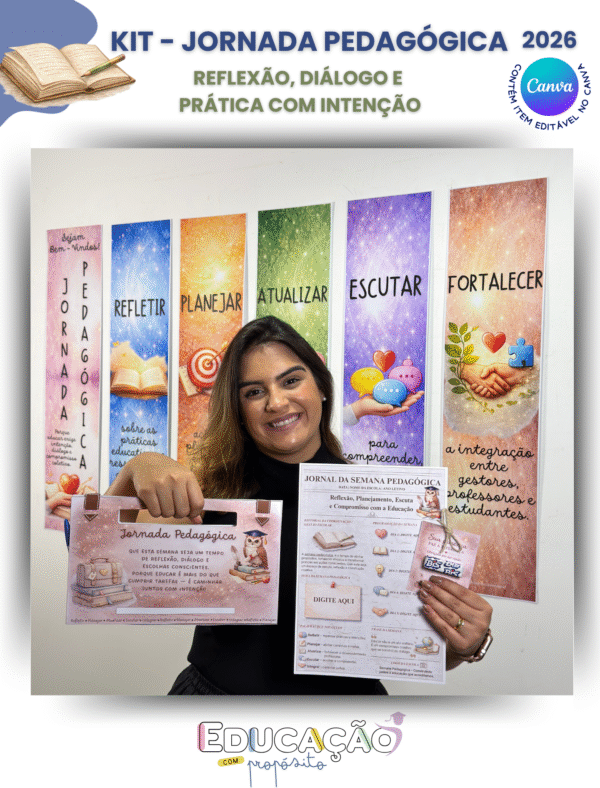Kit Jornada Pedagógica – Reflexão, Diálogo e Prática com Intenção