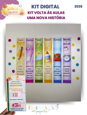 Modelo de Thumbnail - 1 (1) 2 Kit Volta às Aulas – Uma Nova História | Fundamental I