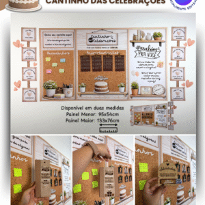 Kit Aniversariantes - Cantinho das Celebrações