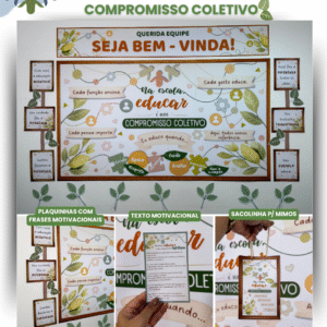 Kit de Acolhimento para Equipes - Educar é um Compromisso Coletivo