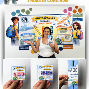 Kit Volta às Aulas - É Hora de Construir | Fund.II e Ensino Médio